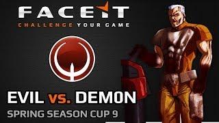 FACEIT QL SSC9 2014 SEMI FINAL | (evil vs. dem0n)