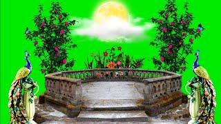 Garden Green Screen Background Video Effects hd | Green Screen Template | Green Screen Video