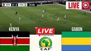  LIVE : Kenya vs Gabon | 2026 CAF World Cup Qualifiers | Match Live Today