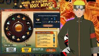 Naruto Online - How to get Jackpot in Wheel of Fortune 2024