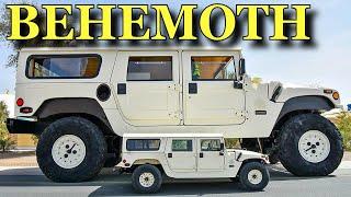 46ft Behemoth Hummer Is The World's Biggest Commissioned By 'Rainbow Sheikh'