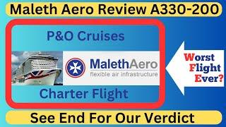 Maleth Aero Flight Review: P&O Fly Cruise Charter Flight