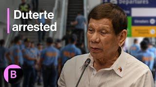 Philippine Ex-President Duterte Is Arrested Over an ICC Warrant Over His Deadly Drug War