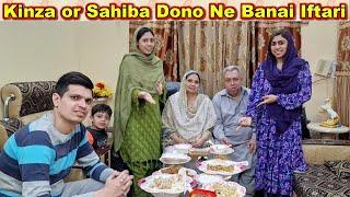 Kinza or Sahiba Dono Sisters Ne Mil Ker Banai Iftari | Babar Ne Kinza Ko Kia Gift Diya?