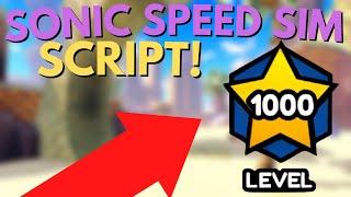 [BEST] Sonic Speed Simulator SCRIPT/HACK | Unlock All Characters, Infinite Rings