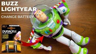 Change battery in Buzz Lightyear -Toy Story