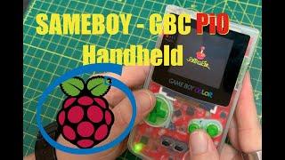 SAMEBOY Introduction, A raspberry Pi zero handheld in a GameBoy Colour