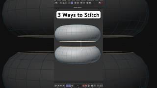 3 ways to connect edges in Cinema 4D #cinema4d #3d #3dmodeling