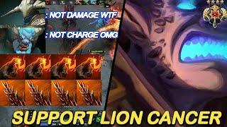 Dota 2 - Lion Support Pro Gameplay 7.28a Build Items 300% Damage Magic / NashDota Winner