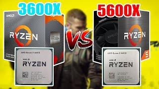 AMD Ryzen 3600X vs 5600X - Большое сравнение