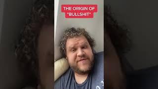 the origin of the word bullshit