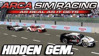 PLAYING ARCA SIM RACING...THIS HAS POTENTIAL!