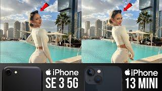 iPhone SE 3 2022 VS iPhone 13 Mini Camera Test Comparison | The Battle Victory!