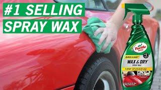 Waterless Wash Wax Tutorial: Wax & Dry Spray Wax | Turtle Wax