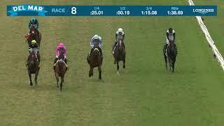 Formidable Man wins the Del Mar Derby G.II race 8 at Del Mar 9/1/24