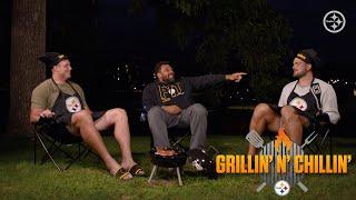 Grillin' N' Chillin' with Pat Freiermuth, Zach Gentry and Cameron Heyward | Pittsburgh Steelers