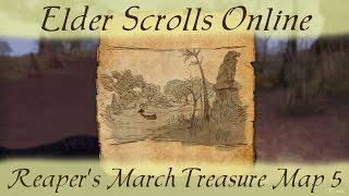 Reaper's March Treasure Map 5 v [Elder Scrolls Online] ESO