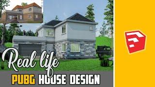 PUBG  House Design : Real life