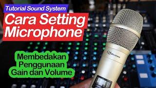 Cara Setting Microphone Pada Mixer | Agar Suaranya Mic Lebih Maksimal