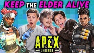 Keep The Elder Alive Challenge | APEX LEGENDS (React: Gaming)