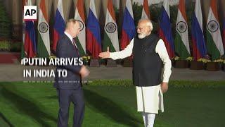 Russia's Putin and India's Modi meet in New Delhi