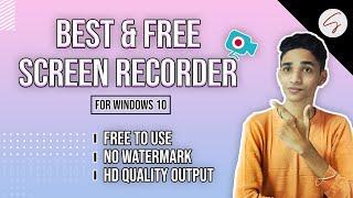 Best & Free Screen Recorder for Windows 10 | Apowersoft Screen Recorder | SHAAD RAZVI