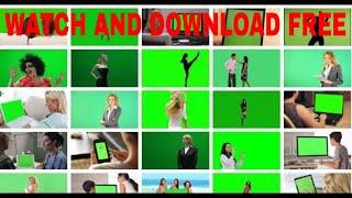 how to download green screen video for free