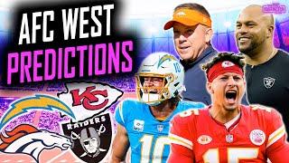 AFC West Predictions: Chiefs top obstacle, new-look Chargers, Raiders dark horse, Broncos-Nix plan