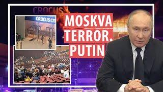 Crocus City Hollga hujum: O‘lganlar soni 130 dan oshdi, Putin Ukrainaga ishora qilmoqda