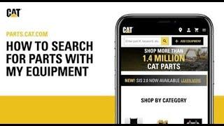 How to Search for Parts with My Equipment | Parts.cat.com