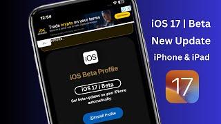 How to Download iOS 17 beta profile || How to Download Beta Version oF iOS 17 ||