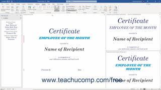 Word 2019 and 365 Tutorial AutoSave Online Documents Microsoft Training