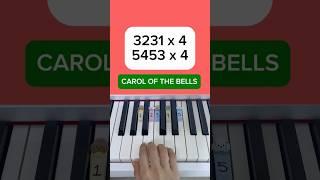 Full Tutorial on YouTube @Summypiano #carolofthebells