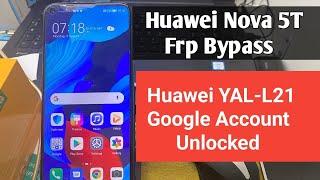 How To Huawei Nova 5T Frp Bypass Unlock Tool || Huawei YAL-L21 Frp Bypass || Huawei Frp Bypass