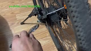 how to tighten electric bike brakes