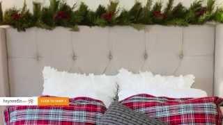 A Joyful Holiday Bedroom | hayneedle.com