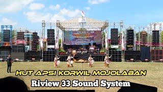 Riview... 33 Sound System Balap hadir dalam Rangka HUT Apsi Korwil Mojolaban