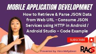 Retrieve & Parse JSON Data from Web URL - Consume JSON Services using HTTP in Android – Code Example