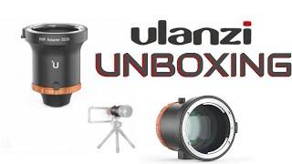 ULANZI DOF EF Mount ADAPTER UNBOXING For Smartphone Filmmaking Shallow Depth of Field