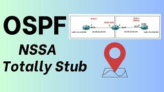 How to Configure OSPF NSSA Totally Stub