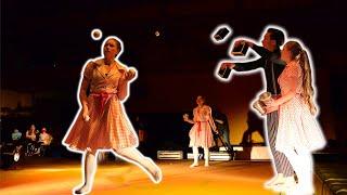 50s fun - Dance, Juggle & Rock n Roll.