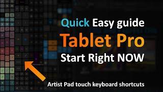 Quick Easy Guide for using Touch Keyboard Shortcut buttons in Microsoft Windows - Tablet Pro Tools