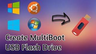 How To Create MultiBoot USB Flash Drive [Multiple OS]