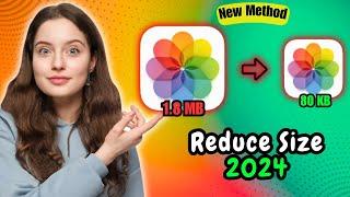How to reduce image size on iphone or iPad 2024 | Full Guide