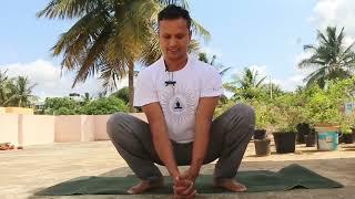 KASHTA TAKSHANASANA II Yoga Guru Vinay II CHOPPING WOOD