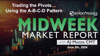 Trading the Pivots using...the A-B-C-D Pattern - Midweek Market Report with AJ Monte CMT