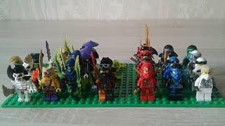 Обзор моей коллекции минифигурок NINJAGO 2020