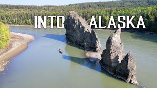 Into Alaska - Terrifying Windstorm Out of Nowhere |10-Days Family Camping in Alaskan & BC Wild -E.7