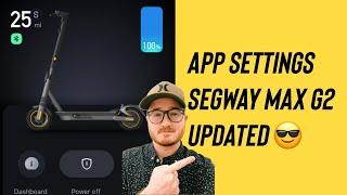 Unlock Your Segway Max G2: Essential App Settings Guide