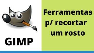 Edição de Imagens com GIMP - Aula 13 - Realizando extração de rosto, ferramentas de seleção e borrar